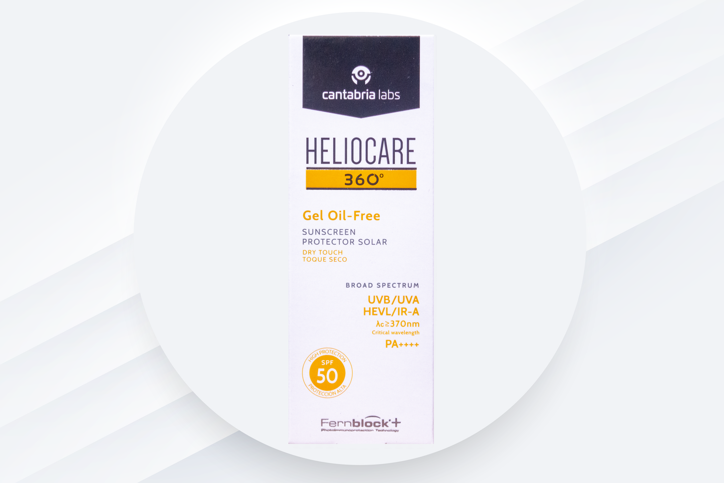 Heliocare-360 Gel Oil-Free-Sunscreen-SPF-50+(Protector-Solar-Dry-Touch-SPF-50/PA++++)-clintry